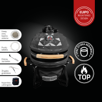 Kepsninė Kamado Club Junior pilka
